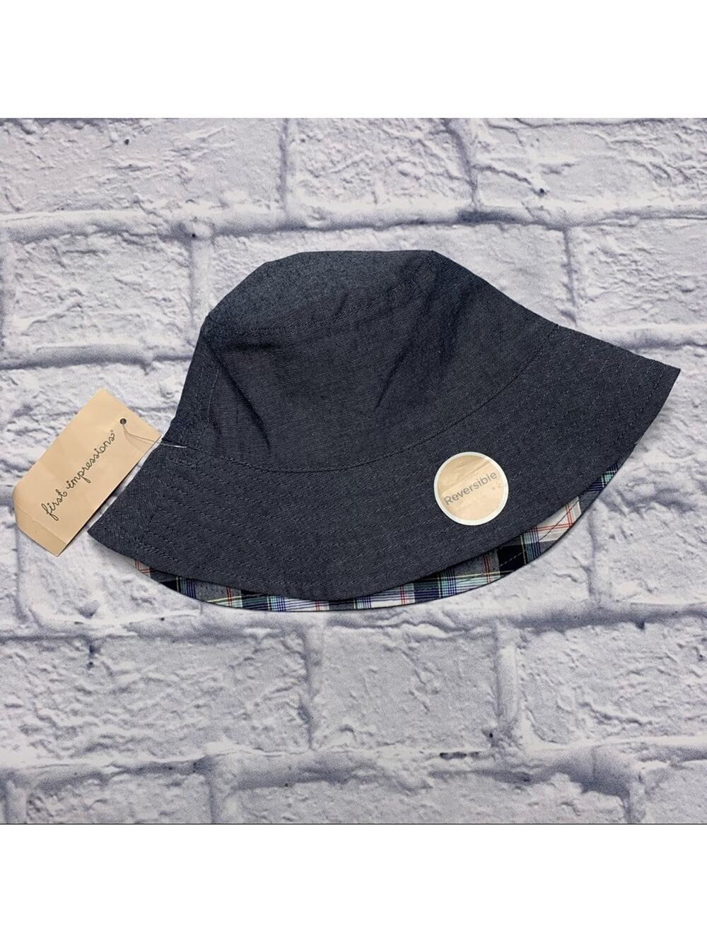 NEW First Impressions Reversible Sun Hat